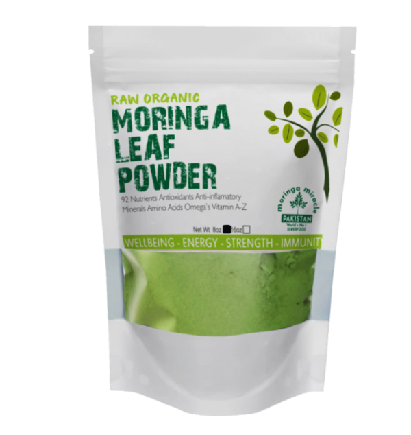 Moringa Leaf Powder 250gm -Organic Premium Quality سہانجنا کا پاؤڈر ...