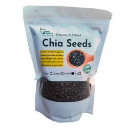 Organic Chia Seeds 500gm (imported) Superfood , Full of Health Benefits , Weight Loss