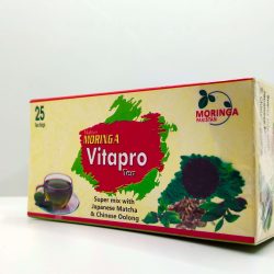 Moringa Vitapro Tea  - 25 Teabag  Box - support overall health, well-being, physical & mental performance